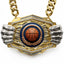 Basketball Medals - Player & Championship Awards, 9-1/2" x 6-1/4" Knock Out Champ Chain With Premium Chain