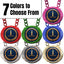 Gymnastics Medals - Gymnast & Competition Recognition Awards, 4-1/4" Lite Champ Chain with Plastic Chain