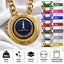 Gymnastics Medals - Gymnast & Competition Recognition Awards, 4-1/4" Lite Champ Chain with Plastic Chain