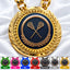 Lacrosse Medals - Player & League Achievement Awards, 4-1/4" Lite Champ Chain with Plastic Chain