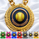 Softball Medals - Team & Player Recognition Awards, 4-1/4" Lite Champ Chain with Plastic Chain