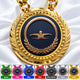 Swimming Medals - Swimmer & Meet Performance Awards, 4-1/4" Lite Champ Chain with Plastic Chain