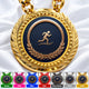 Track and Field Medals - Athletic Performance & Meet Awards, 4-1/4" Lite Champ Chain with Plastic Chain