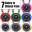 Track and Field Medals - Athletic Performance & Meet Awards, 4-1/4" Lite Champ Chain with Plastic Chain