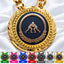 Wrestling Medals - Wrestler & Match Victory Awards, 4-1/4" Lite Champ Chain with Plastic Chain