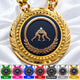 Wrestling Medals - Wrestler & Match Victory Awards, 4-1/4" Lite Champ Chain with Plastic Chain