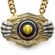 Softball Medals - Player & Championship Awards, 9-1/2" x 6-1/4" Knock Out Champ Chain With Premium Chain