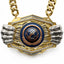 Soccer Medals - Player & Championship Awards, 9-1/2" x 6-1/4" Knock Out Champ Chain With Premium Chain