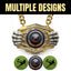 Soccer Medals - Player & Championship Awards, 9-1/2" x 6-1/4" Knock Out Champ Chain With Premium Chain