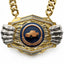 Pinewood Derby Medals - Race & Championship Awards, 9-1/2" x 6-1/4" Knock Out Champ Chain With Premium Chain