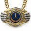 Gymnastics Medals - Athlete & Championship Awards, 9-1/2" x 6-1/4" Knock Out Champ Chain With Premium Chain