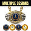 Gymnastics Medals - Athlete & Championship Awards, 9-1/2" x 6-1/4" Knock Out Champ Chain With Premium Chain