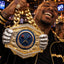 Darts Medals - Player & Championship Awards, 9-1/2" x 6-1/4" Knock Out Champ Chain With Premium Chain