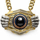 Bowling Medals - Player & Championship Awards, 9-1/2" x 6-1/4" Knock Out Champ Chain With Premium Chain