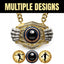 Bowling Medals - Player & Championship Awards, 9-1/2" x 6-1/4" Knock Out Champ Chain With Premium Chain
