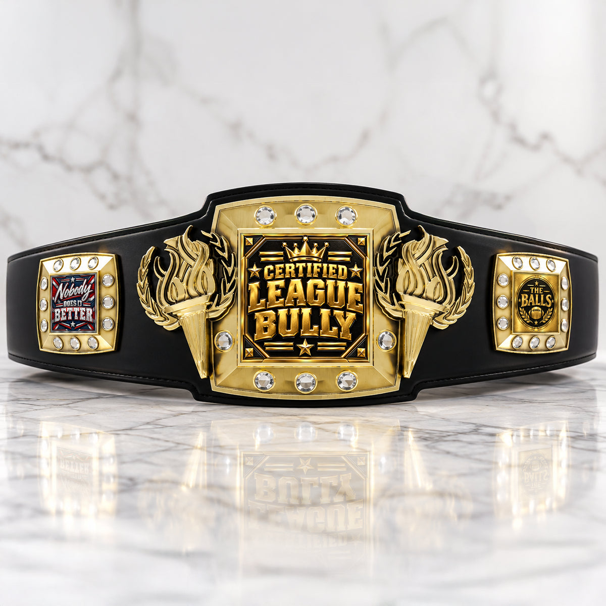 Fantasy Football Victory Championship Belt – Certified League Bully