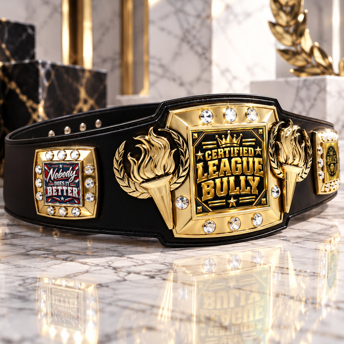 Fantasy Football Victory Championship Belt – Certified League Bully