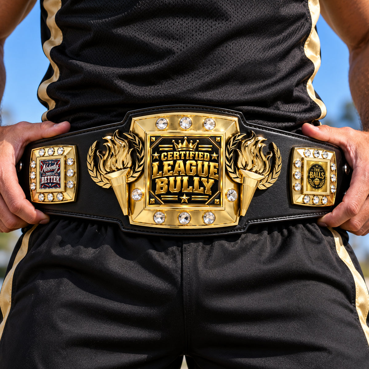 Fantasy Football Victory Championship Belt – Certified League Bully