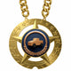 Pinewood Derby Medals - Racer & Race Day Achievement Awards, 6" x 5-1/4" Super Star Champ Chain with Plastic Chainer Star Champ Chain w/ Plastic Chain