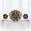 Fantasy Football Antique Shield Championship Belt in White - Certified League Bully