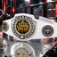 Fantasy Football Antique Shield Championship Belt in White - Certified League Bully