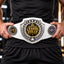 Fantasy Football Antique Shield Championship Belt in White - Certified League Bully
