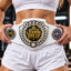 Fantasy Football Antique Shield Championship Belt in White - Certified League Bully