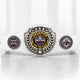 Fantasy Football Antique Shield Championship Belt in White - Champion - I Own This League