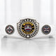 Fantasy Football Antique Shield Championship Belt in White - Winner - Better Than All Of You
