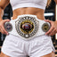 Fantasy Football Antique Shield Championship Belt in White - Winner - I Know Ball. You Don't