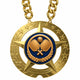 Pickleball Medals - Player & Tournament Awards, 6" x 5-1/4" Super Star Champ Chain with Plastic Chain