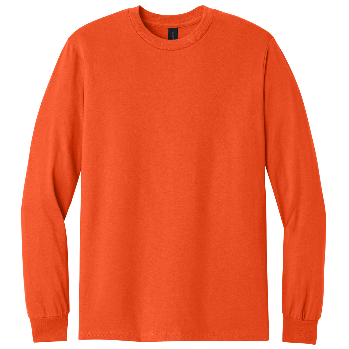 Gildan 5400M Heavy Cotton Long Sleeve T-Shirt Front And Back Print