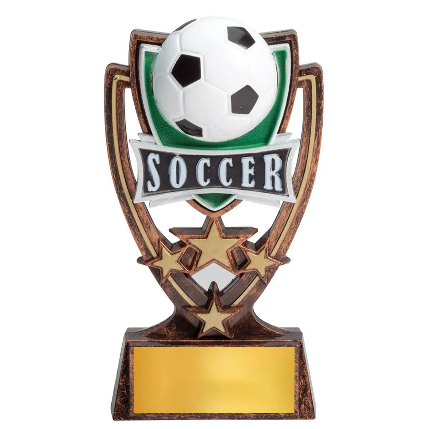 Soccer Trophy – 6″ Plastic Award for Clubs, Schools & Participation
