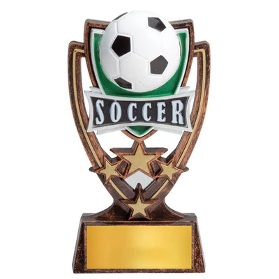 Soccer Trophy – 6″ Plastic Award for Clubs, Schools & Participation