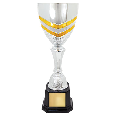 Sports Trophy – Metal Cup in Silver & Gold – 4 Size Options – Ideal for All Sports