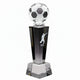 8" Crystal Soccer Female Player Award – Personalized Engraving Trophy for Soccer