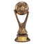 20" Resin Tournament Soccer Trophy with Personalised Plaque