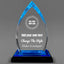 Design Your Own Acrylic Blue Oval Award
