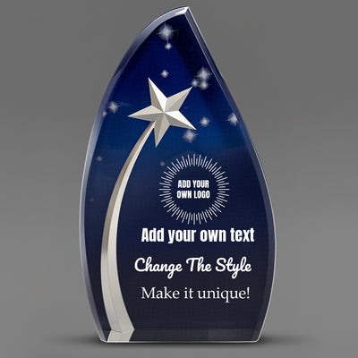 Design Your Own Acrylic Star Powered Award