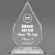 Design Your Own Optic Crystal Royal Diamond Award