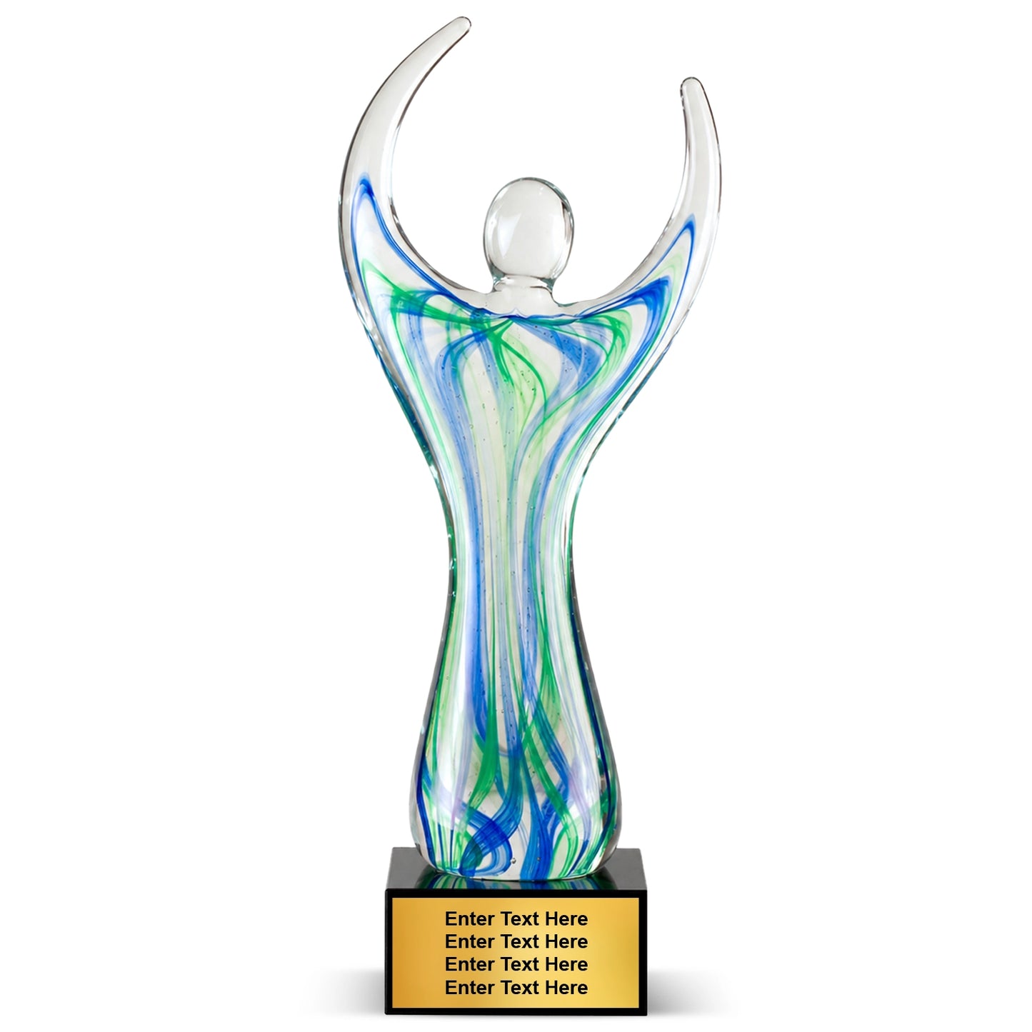 Celebrate Art Glass Award - Personalize Online