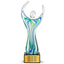 Celebrate Art Glass Award - Personalize Online