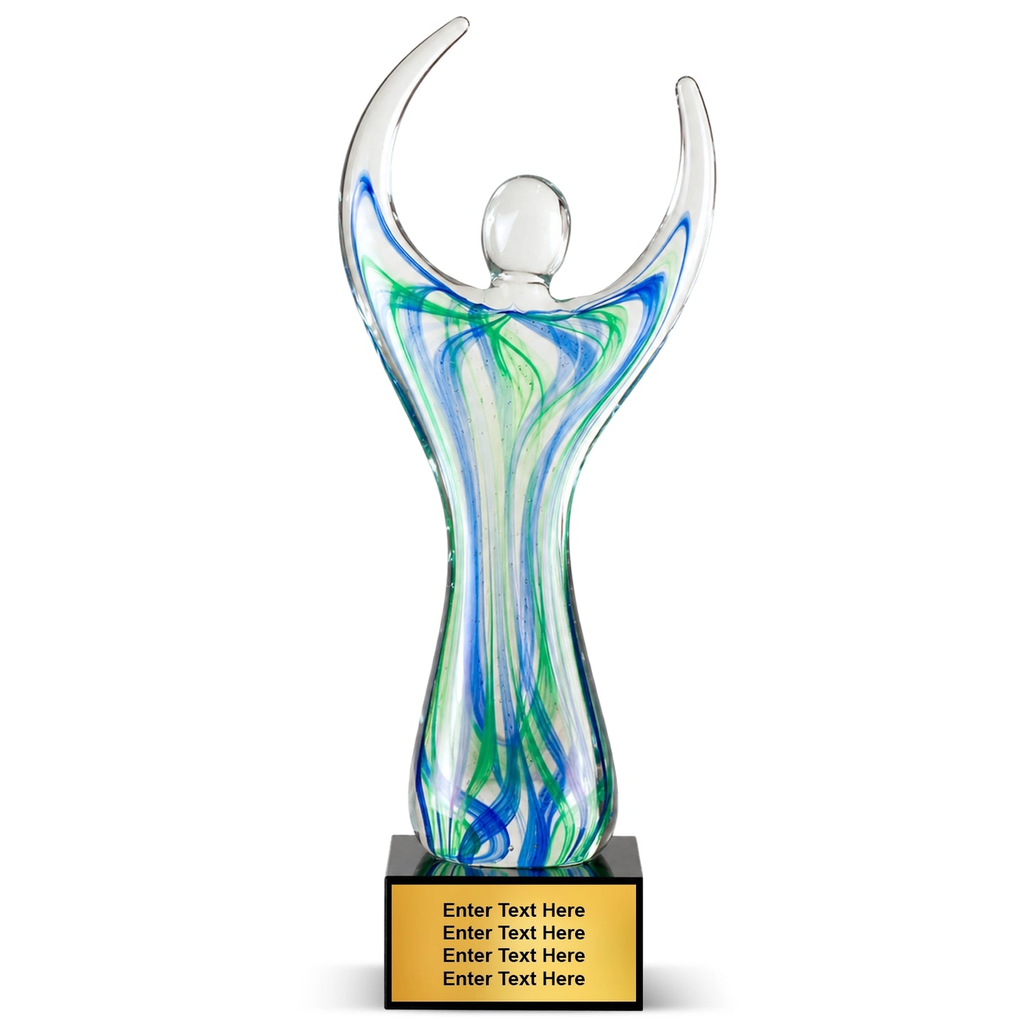 Celebrate Art Glass Award - Personalize Online