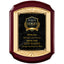 Cast Metal Rosewood Recognition Plaque with Full Color Plate – 11" x 15"