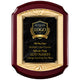 Cast Metal Rosewood Recognition Plaque with Full Color Plate – 11" x 15"