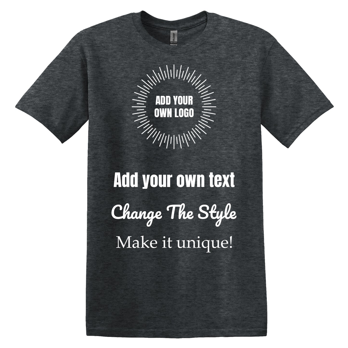 Live Gildan 6400 T-Shirt - Front And Back Print - Automated Bulk