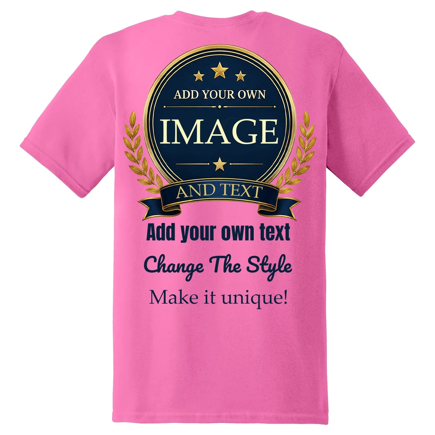 Live Gildan 6400 T-Shirt - Front And Back Print - Automated Bulk