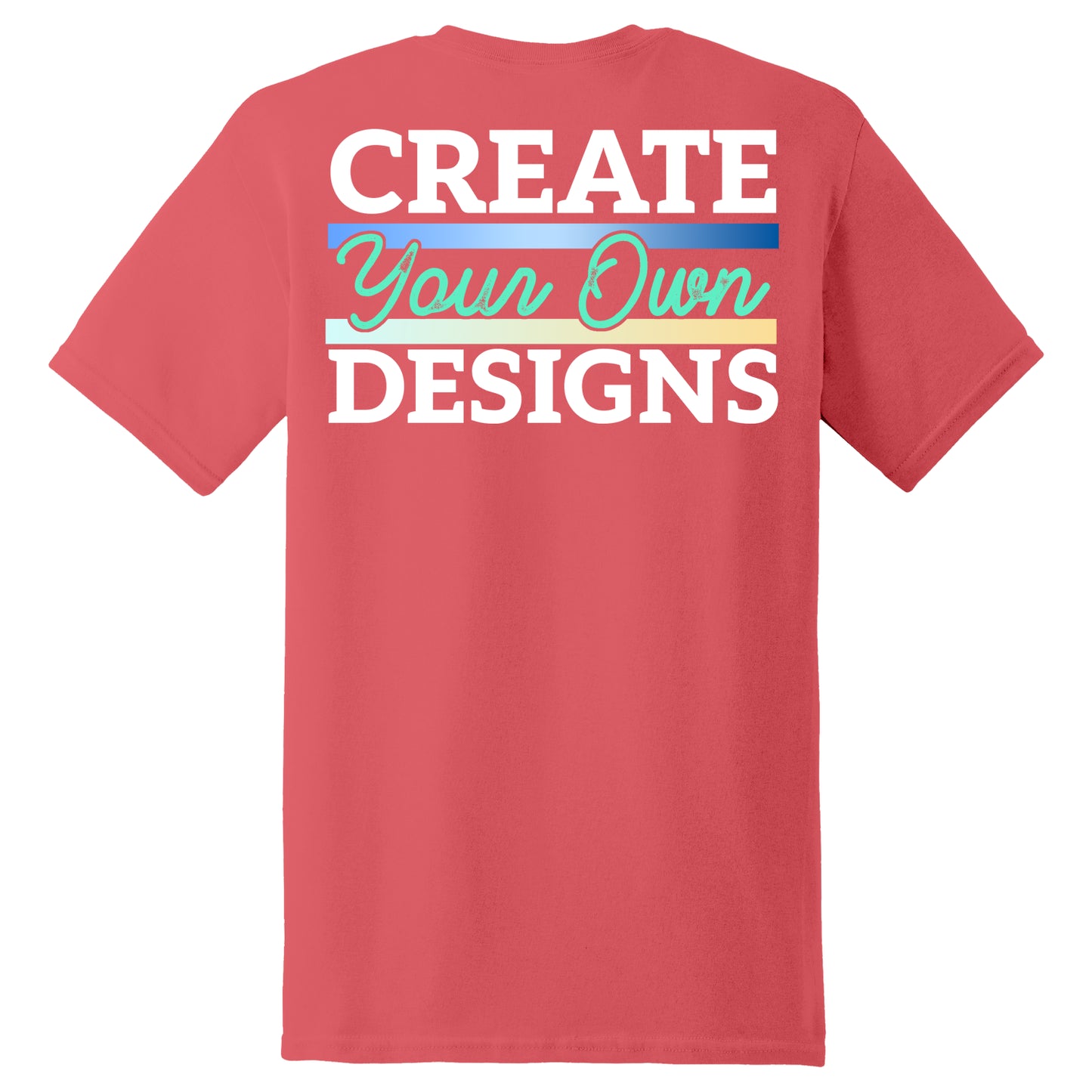 Live Gildan 5000L T-Shirt - FRONT And BACK Print - Automated Bulk