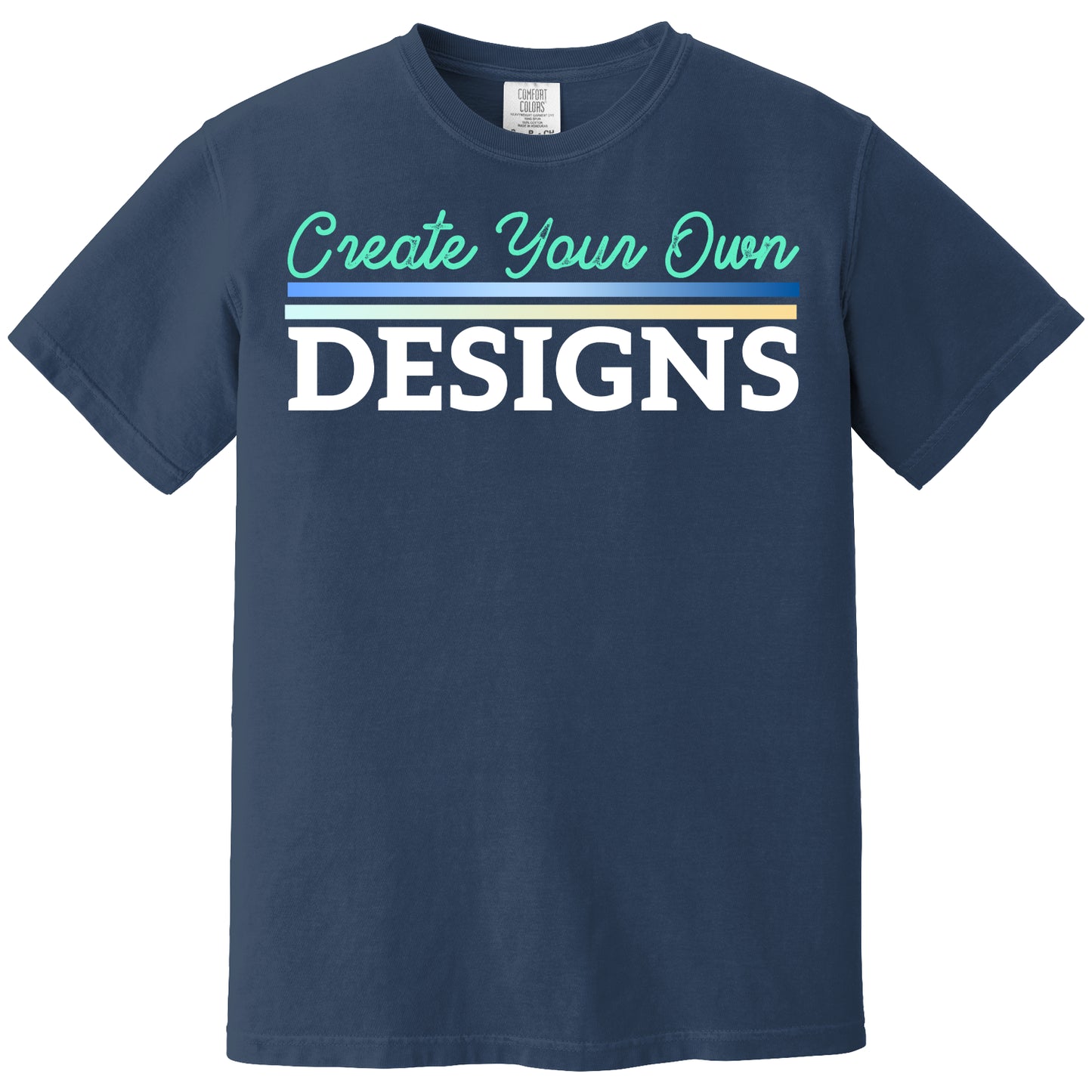Comfort Colors 1717 FRONT And BACK Print