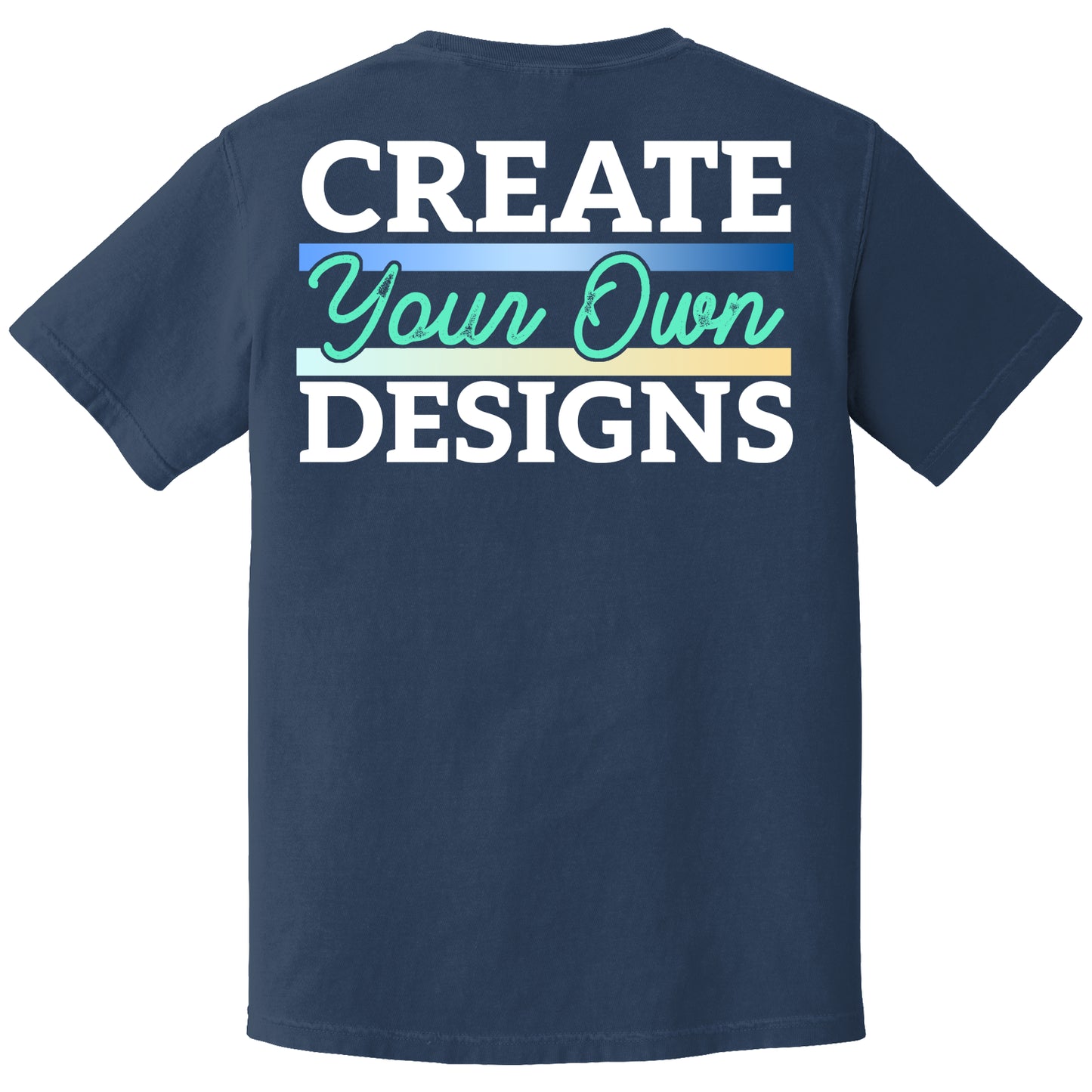 Comfort Colors 1717 FRONT And BACK Print
